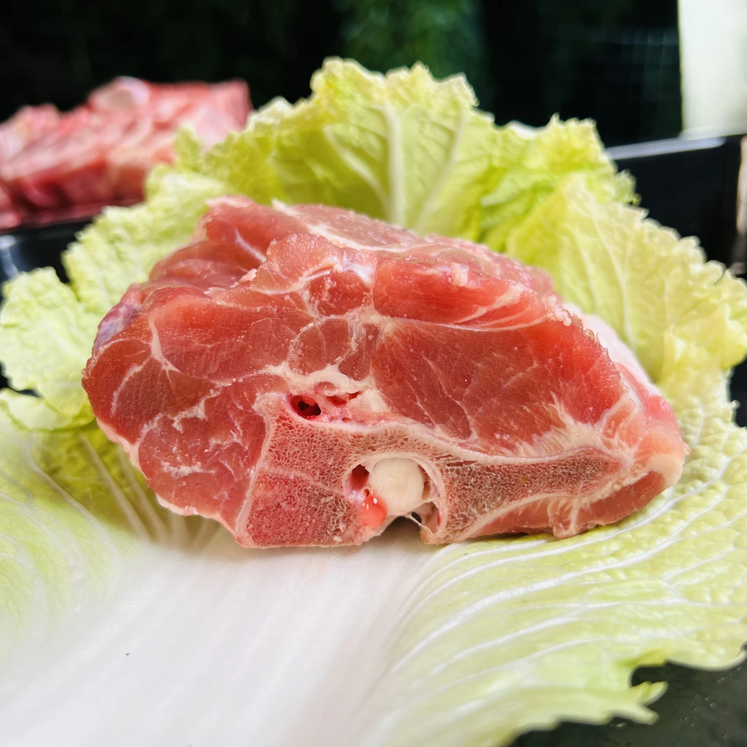 z农家土猪肉 猪梅花骨肉多骨头少肉嫩雪花排骨猪颈骨10斤冷链直达