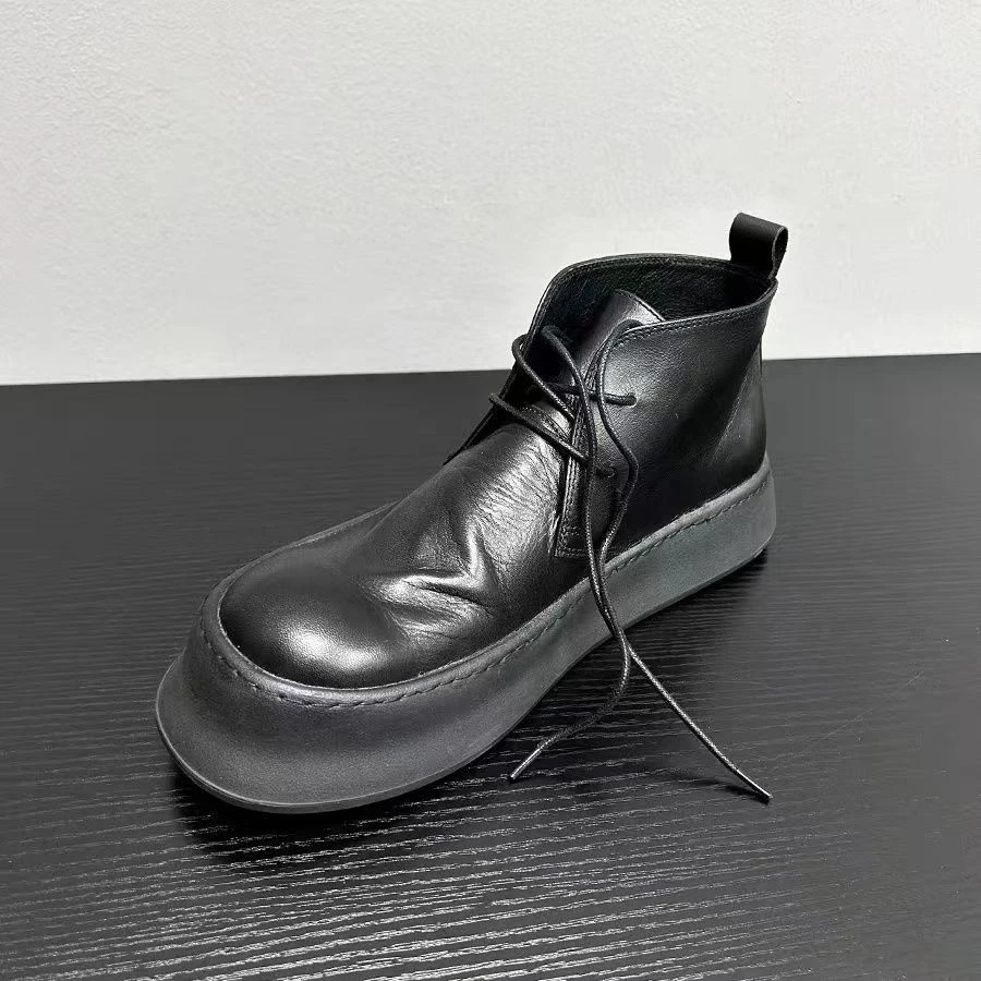 品牌男士头层牛皮小白鞋百搭透气皮鞋休闲鞋 1825