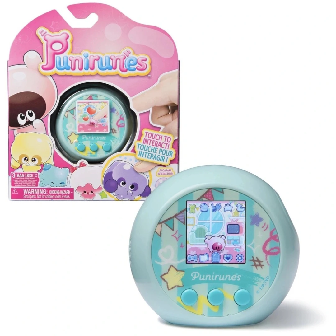punirunes软软噗尼精灵宠物机电子宠物养成游戏机儿童拓麻歌子女