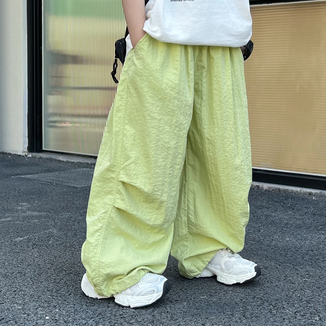 儿童薄款防蚊裤宽松年夏装新款男孩休闲长裤凉爽透气裤子儿童节