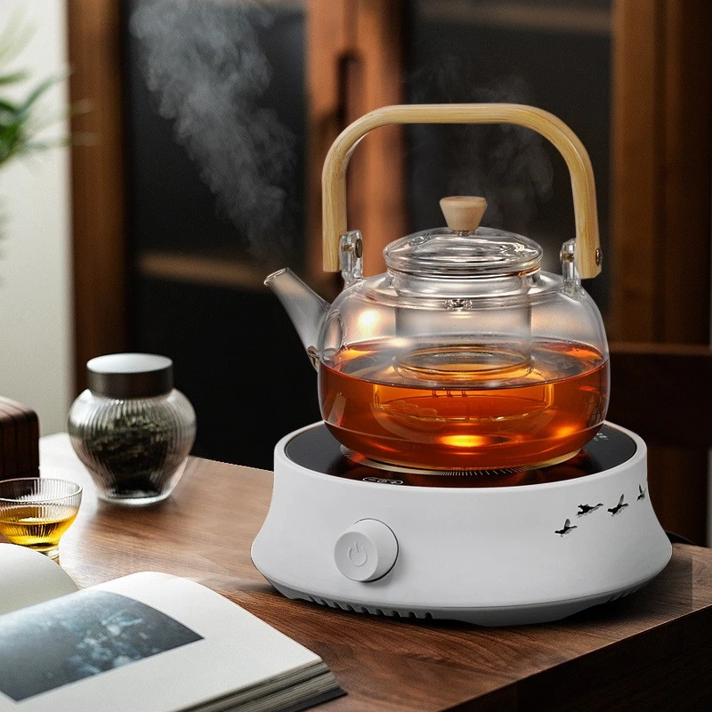 电陶炉茶炉煮茶器小型烧水玻璃壶泡茶炉迷你电磁炉家用静音不挑壶