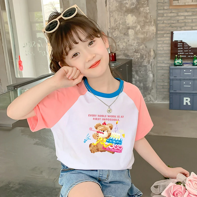 【姗姗】B401-600夏季新款女童时尚潮流套装组合单件