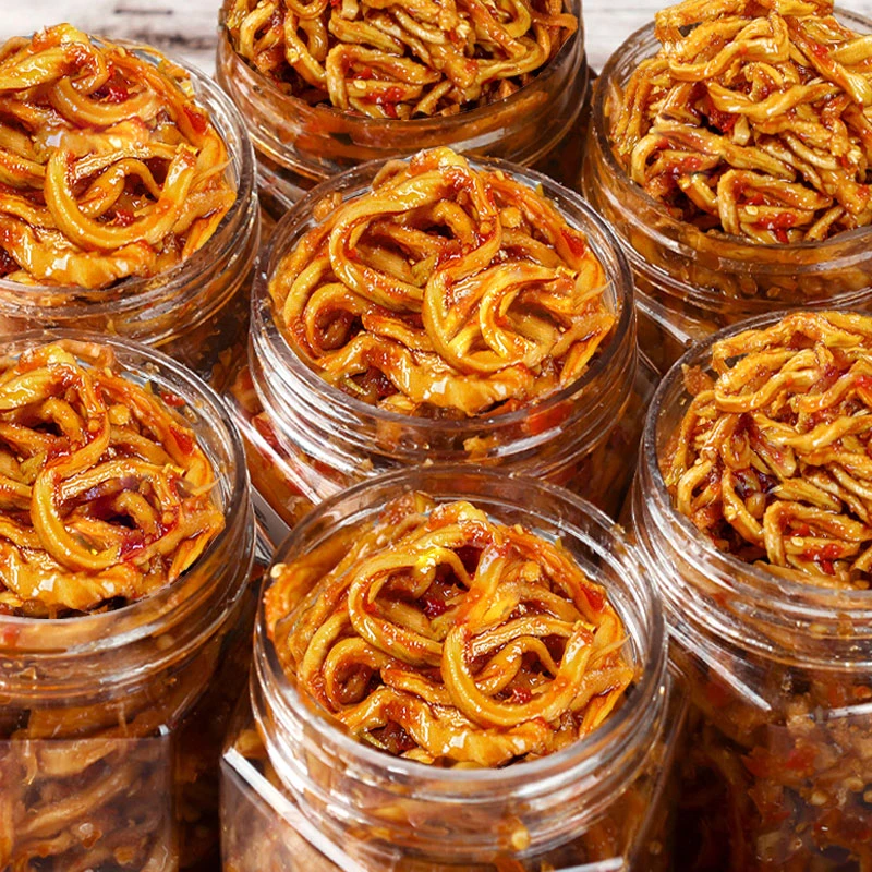 湖南香辣木瓜丝干酱菜爽脆鲜嫩爽口咸菜下饭菜开味爽脆即食下饭菜