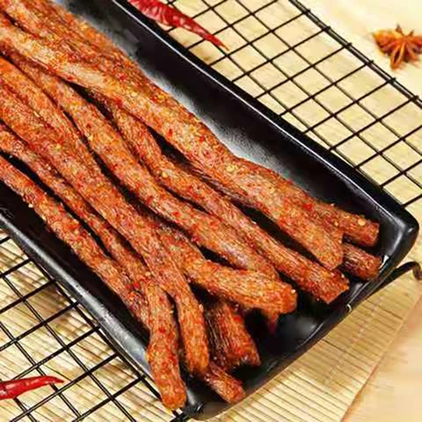 大长筋好吃大长筋麻辣怀旧素食面筋休闲零食童年回味甜辣解馋美味