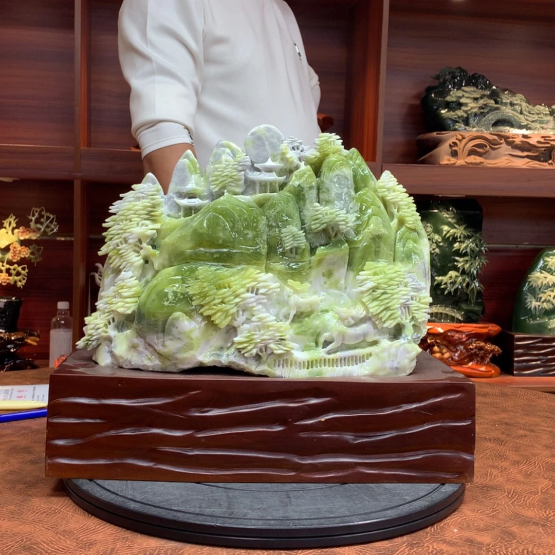 【闪购商品】岫玉珠宝奇石未镶嵌炜