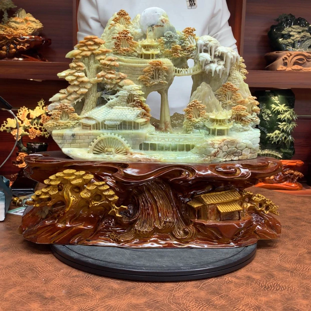 【闪购商品】岫玉珠宝奇石未镶嵌余*霆