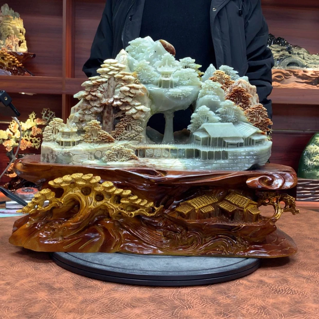 【闪购商品】岫玉珠宝奇石未镶嵌名***顺