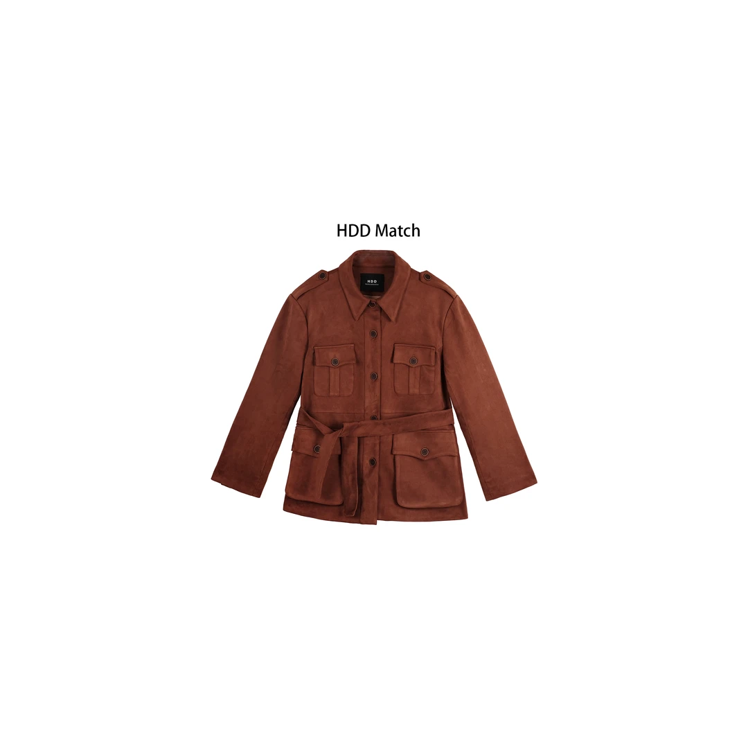 HDD Clothing "工装轮廓" 秋季小众设计工装女款上衣外套 Y6152
