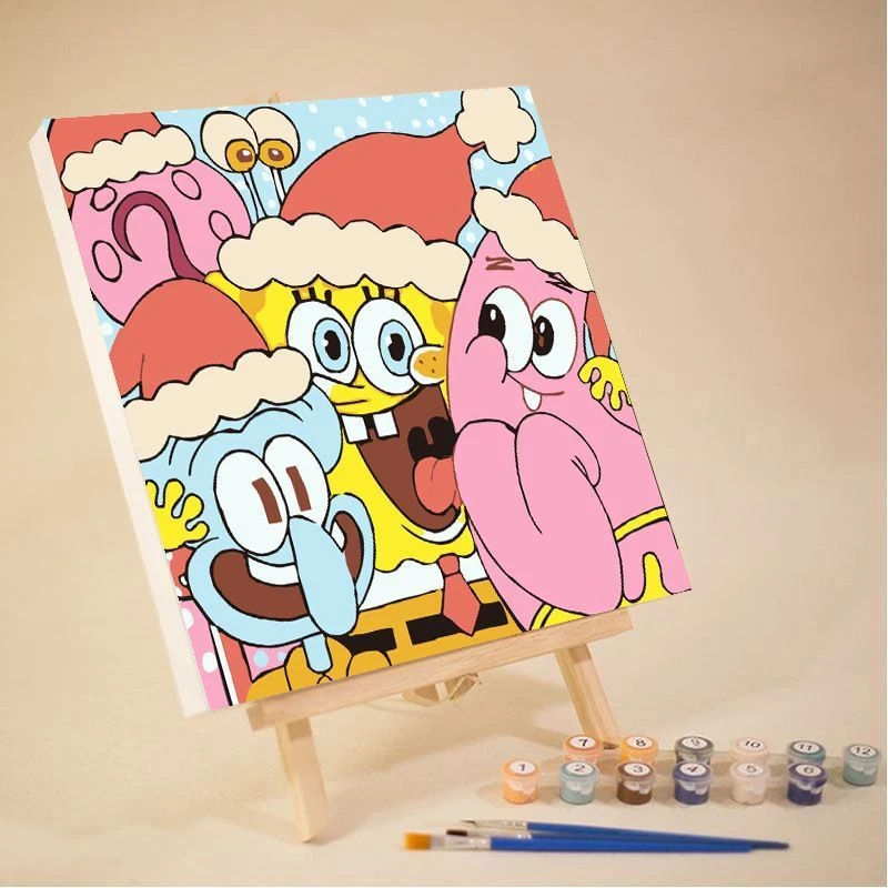 DIY数字油画手填色401-600