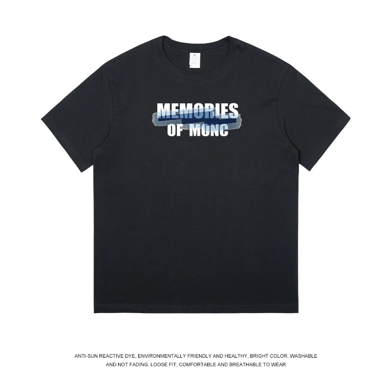 短袖t恤女 夏装新款正肩纯棉小众设计上衣服潮原宿风韩版打底衫男