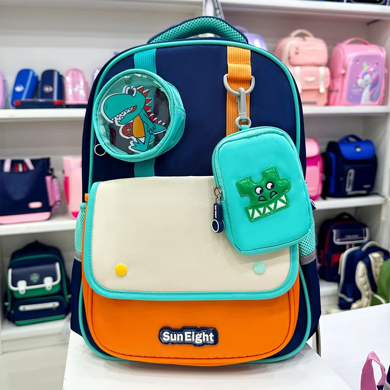 【品牌清货】护脊减负2024年新品男女小学生1-6年级学院双肩书包