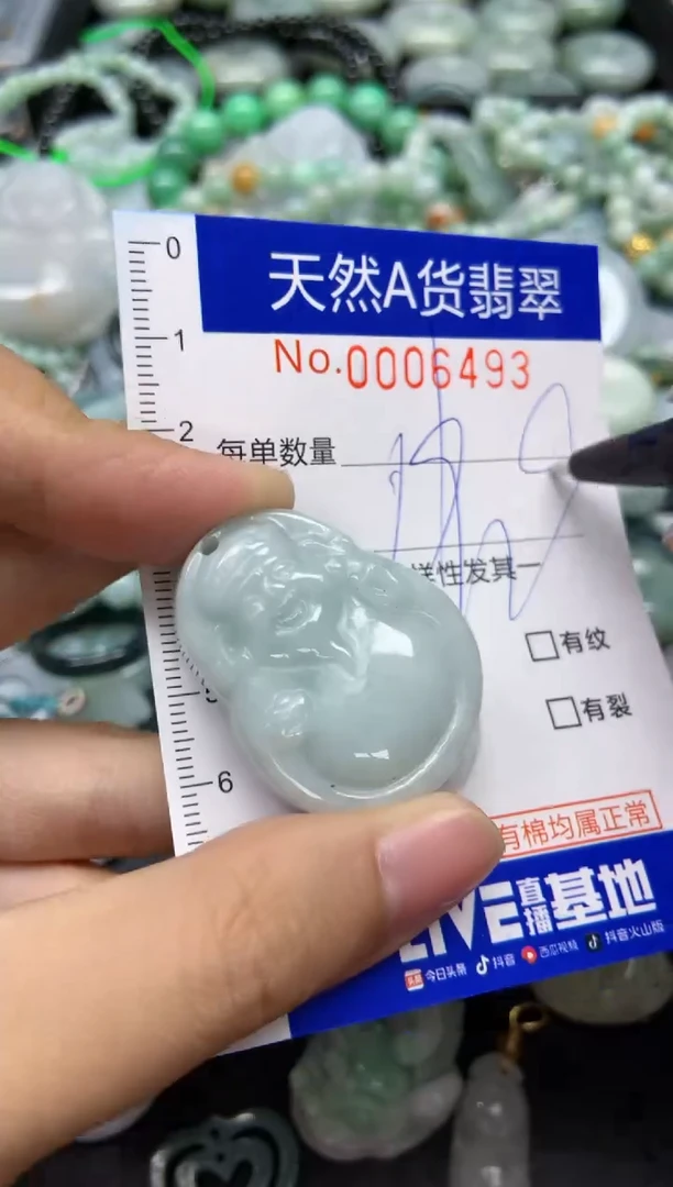 【闪购商品】翡翠颈饰未镶嵌493天然翡翠