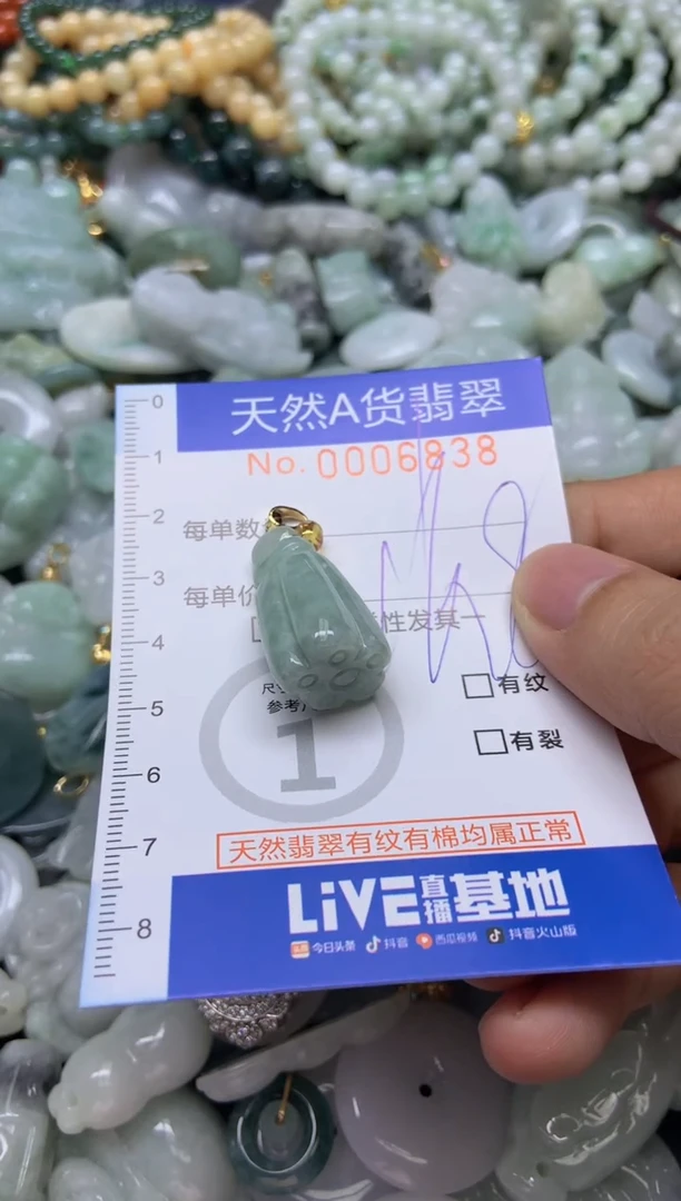 【闪购商品】翡翠颈饰未镶嵌838天然翡翠