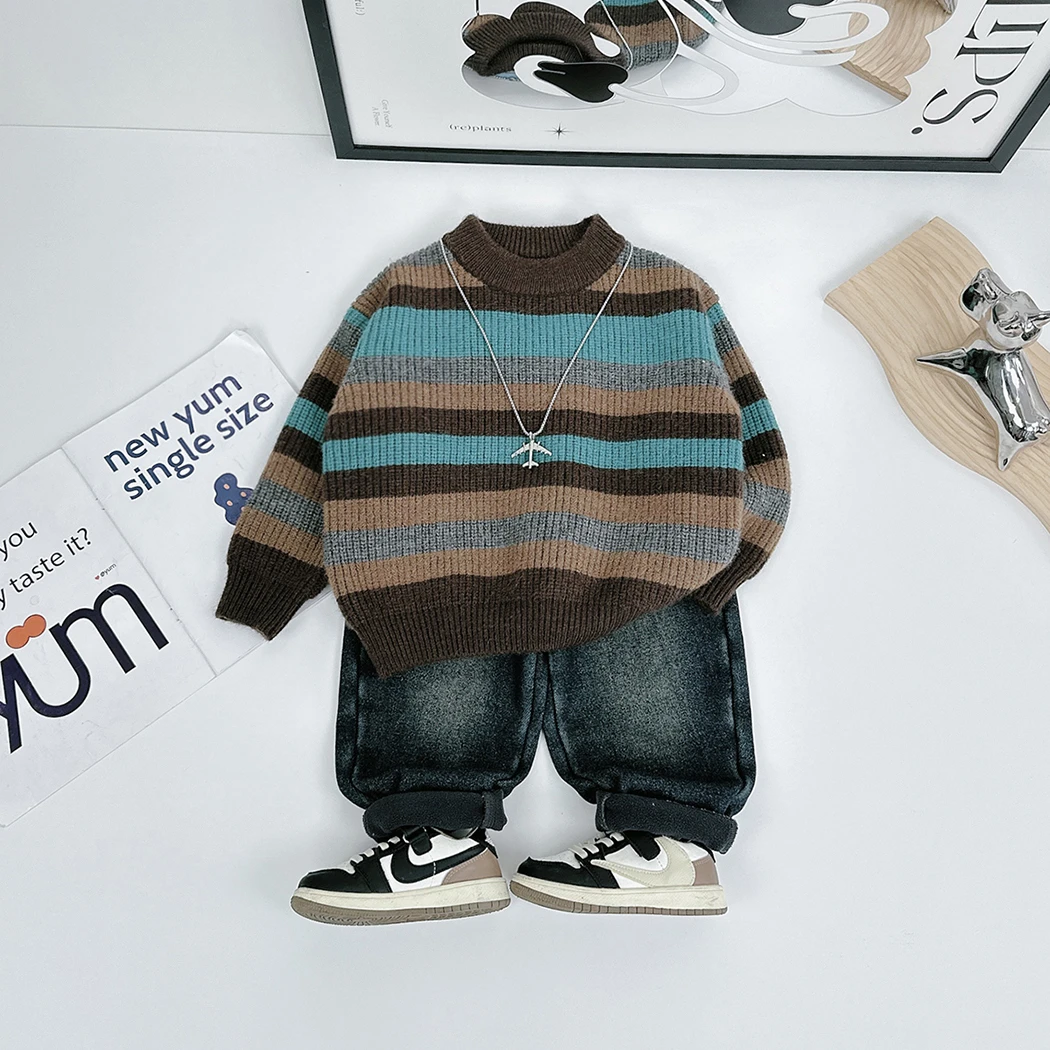 男童毛衣打底衫儿童衣服2023新款秋冬装 D-YMDX063 悠悠童话童装
