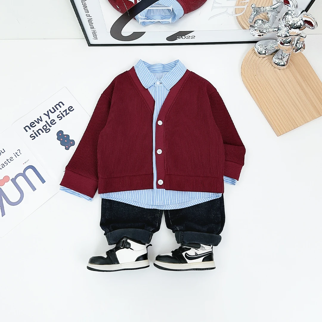 男童外套秋冬款2024新款秋冬装儿童夹克D-WG27593儿童年服