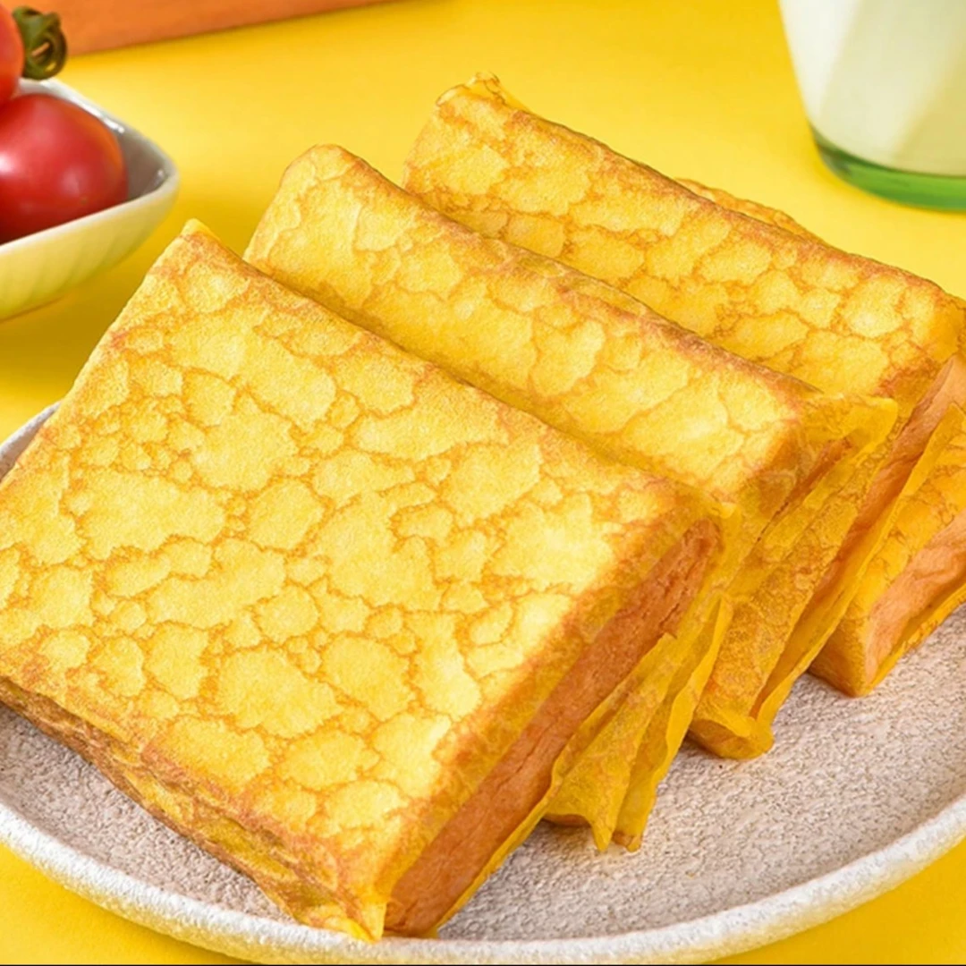 左烘右焙蛋皮吐司早餐面包