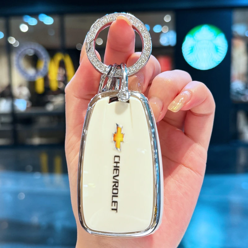 雪佛兰汽车钥匙套迈锐宝xl科鲁兹畅巡沃兰多探界者开拓者包扣壳女