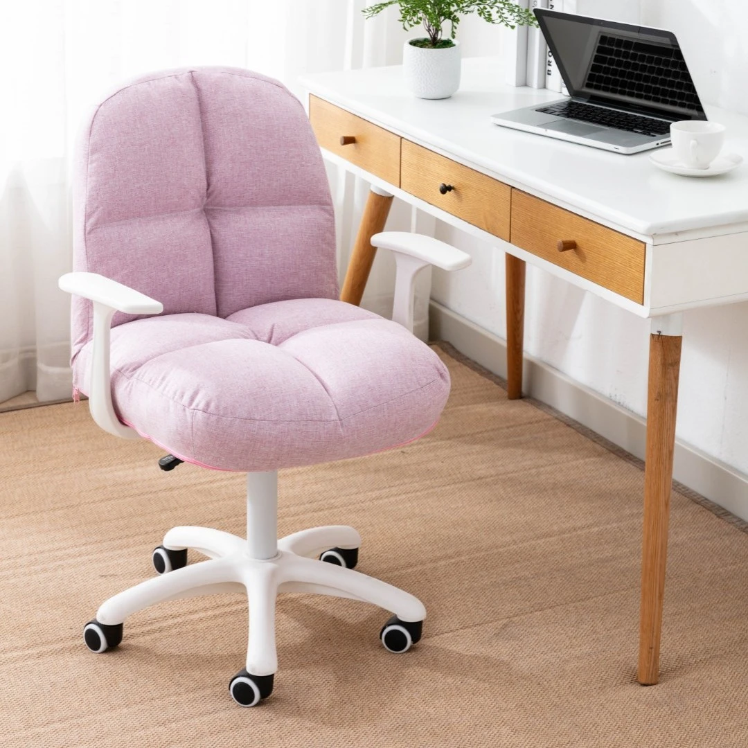 学习椅电脑椅家用靠背书桌舒适轮子椅办公椅宿舍久坐升降椅书桌椅