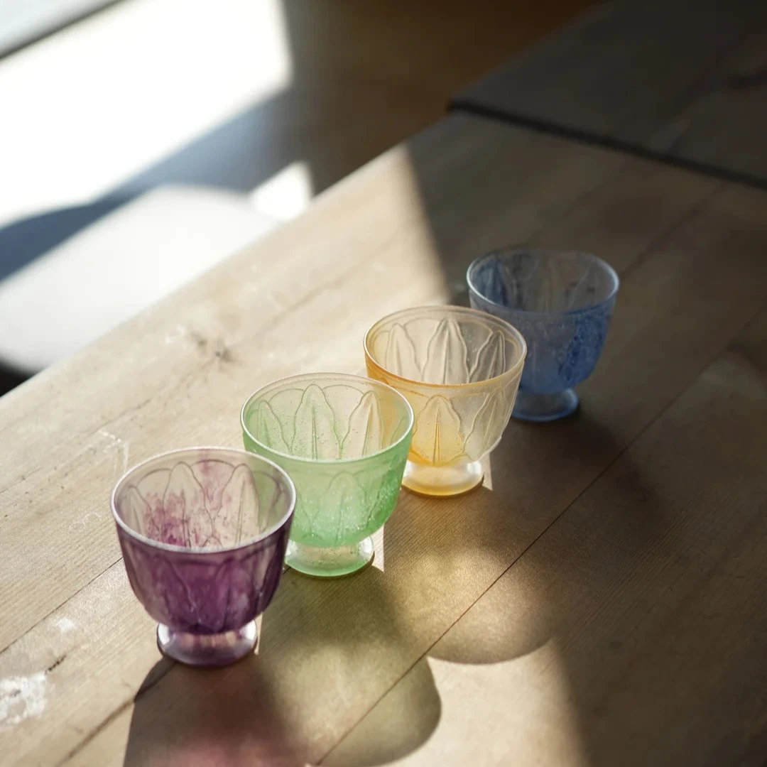 與山堂琉璃-蕉叶杯70ML