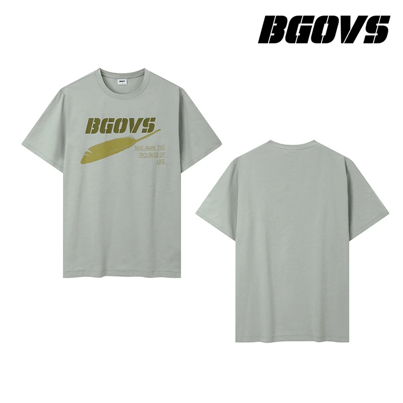 2024秋季新品韩国BGOVS羽毛球服男女同款速干运动吸汗短袖正品1