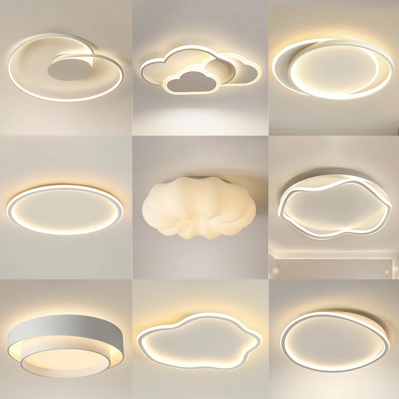 云朵吸顶灯新款中山灯饰吊灯儿童过道餐厅卧室主卧餐厅客厅灯主灯
