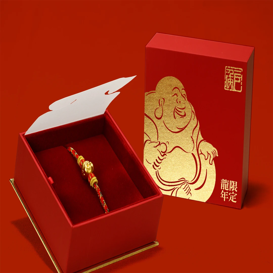 一户侯侯晓峰老师定制金佛头手链手串精品限量版作品精致尺寸
