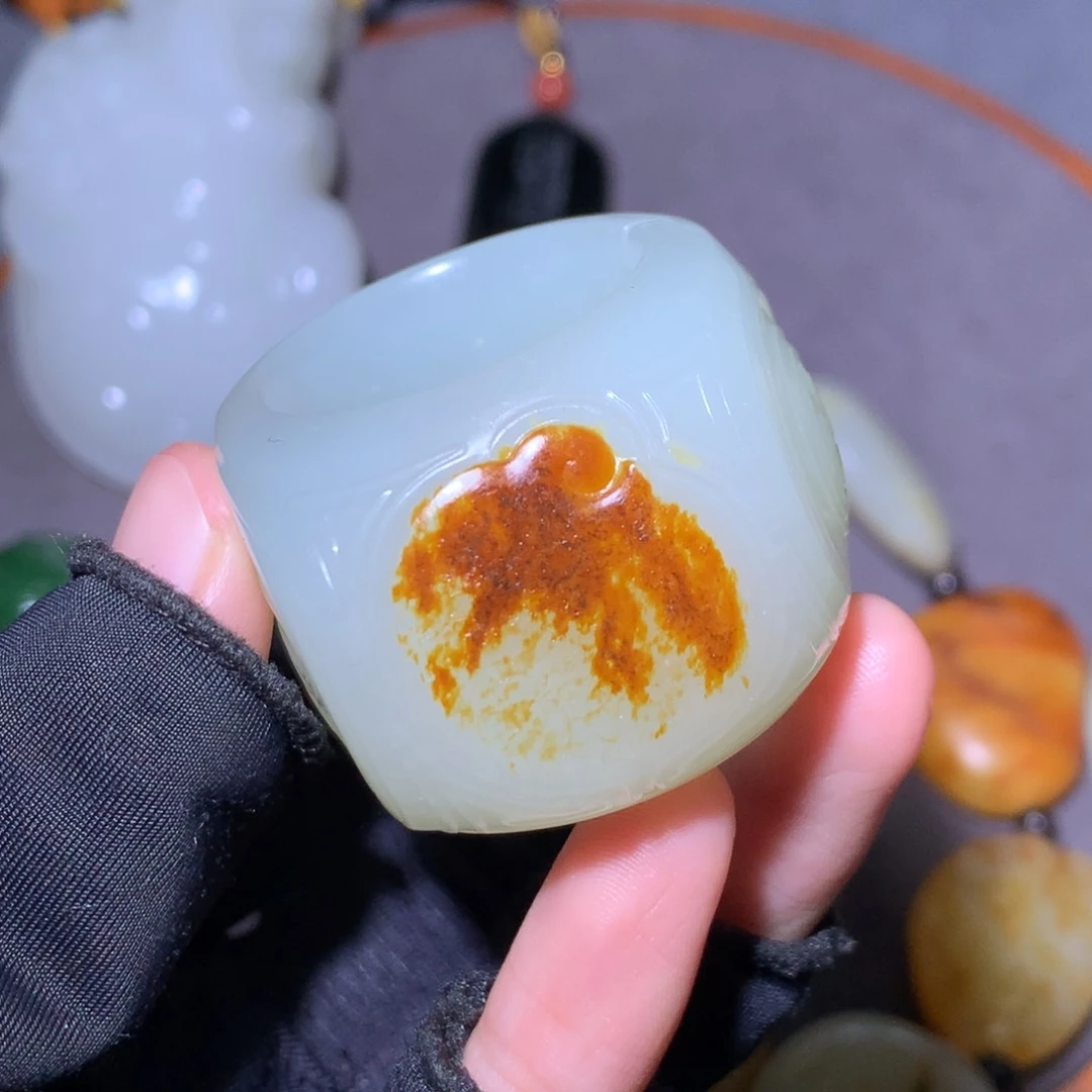 和田玉颈饰未镶嵌大****6