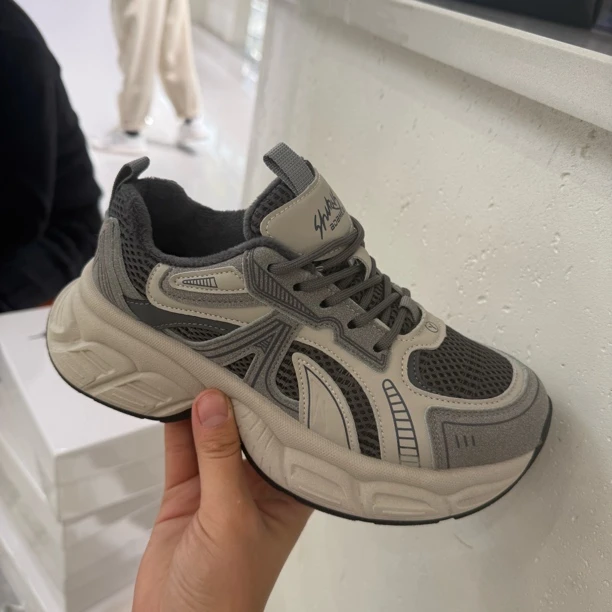 炸款～爆款加绒百搭休闲老爹鞋16325