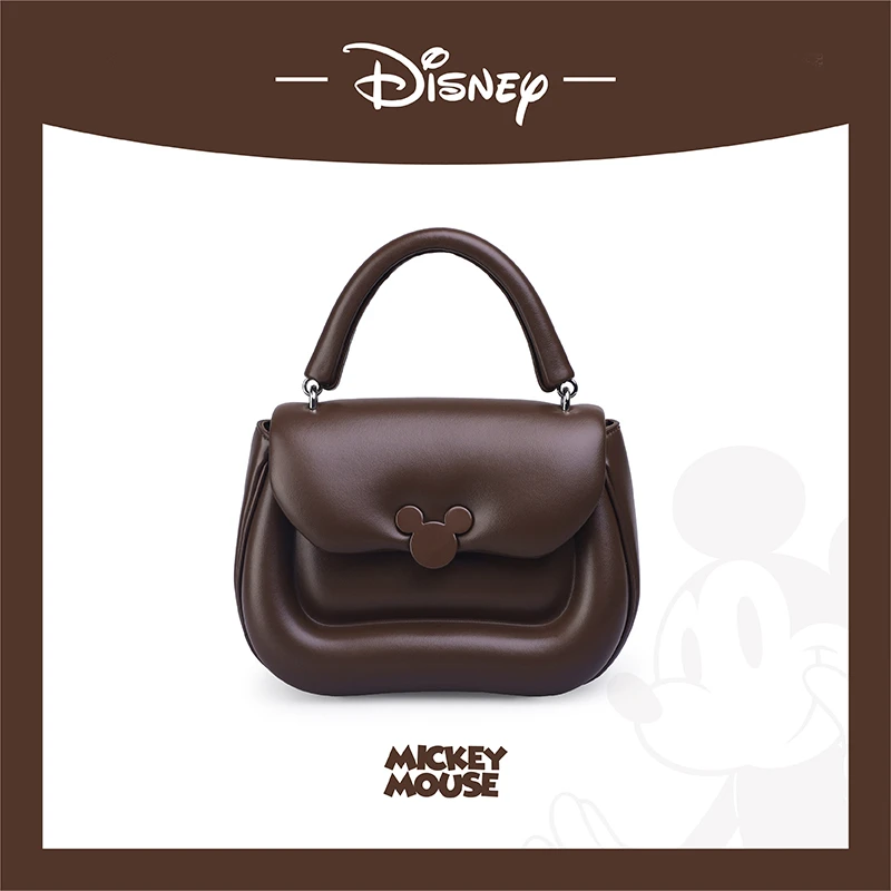 迪士尼新款米奇猪猪包高级感单肩斜挎包