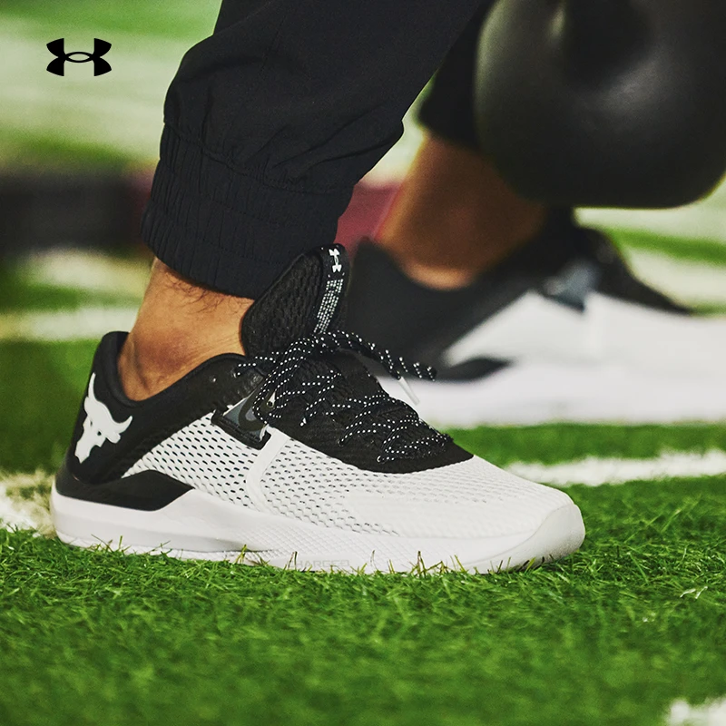 安德玛官网UA Project Rock强森情侣运动户外缓震训练鞋3025081