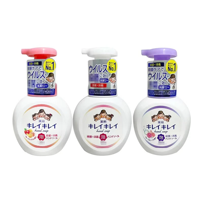 日本泡沫儿童按压洗手液250ml