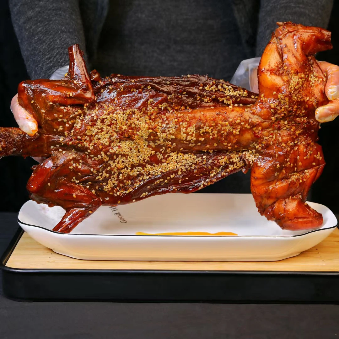 湘汨铺子手撕兔肉500克即食冷吃新鲜麻辣烤兔熟食小吃休闲食品