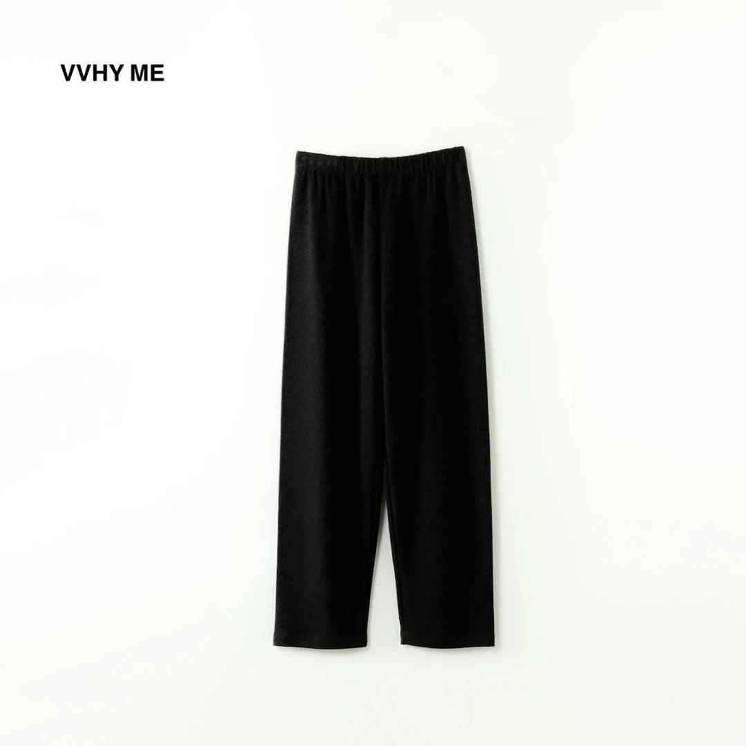 VVHYME 羊毛宽松阔腿百搭休闲裤