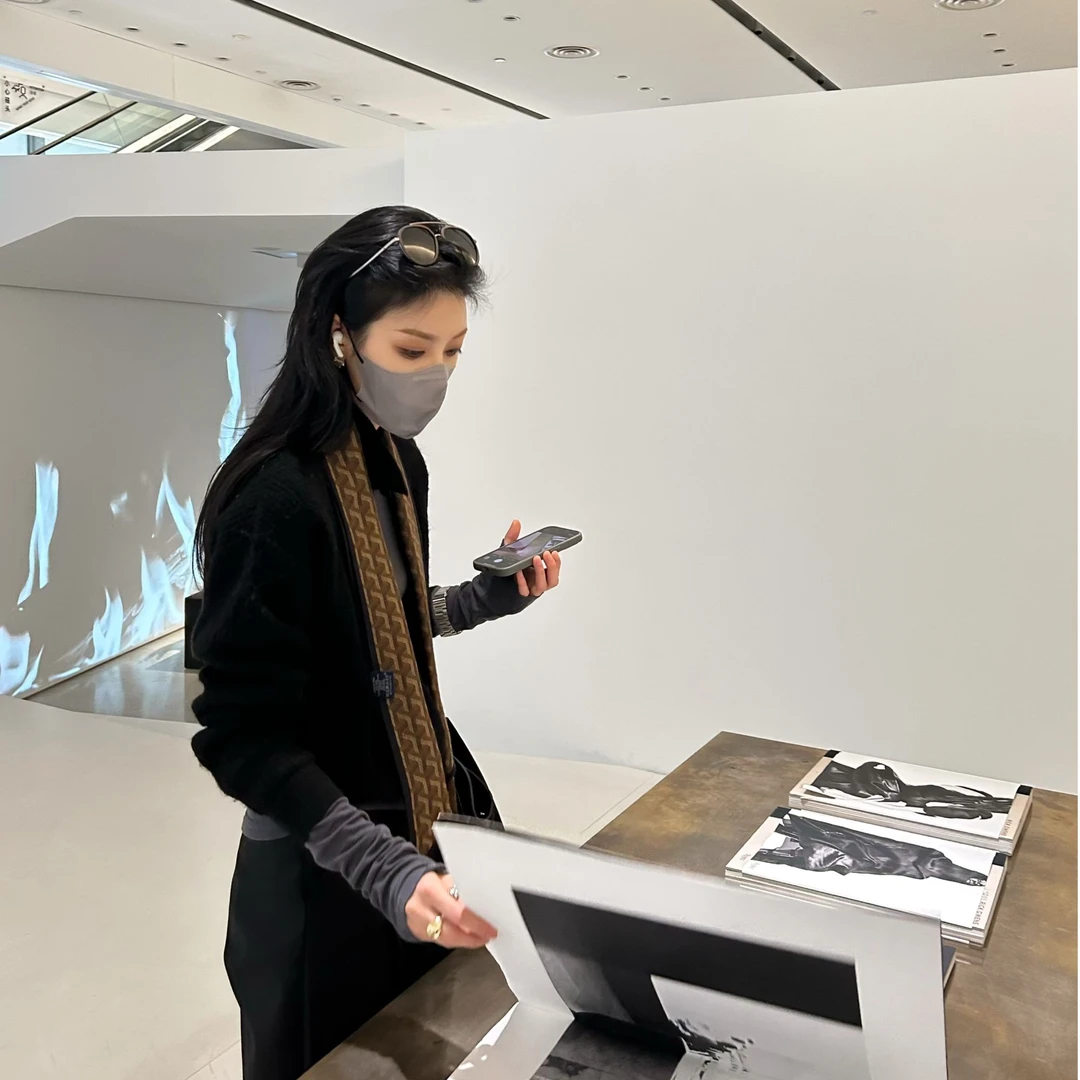 VVHYME 真丝澳毛丝毛护颈围巾围脖