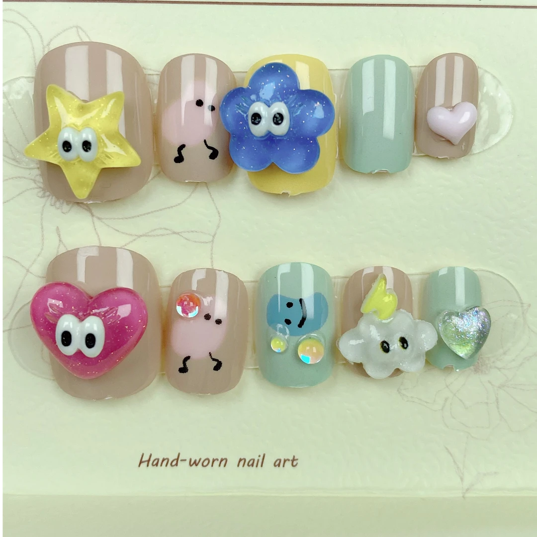 新款全手工穿戴甲链接