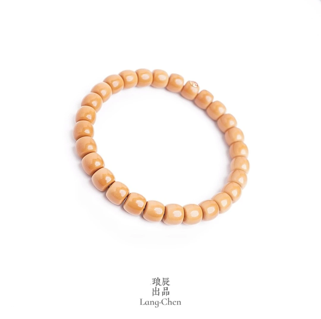 【超S 】6.7MM 极限弧老型橄榄核老挝核尖单圈 琅辰出品