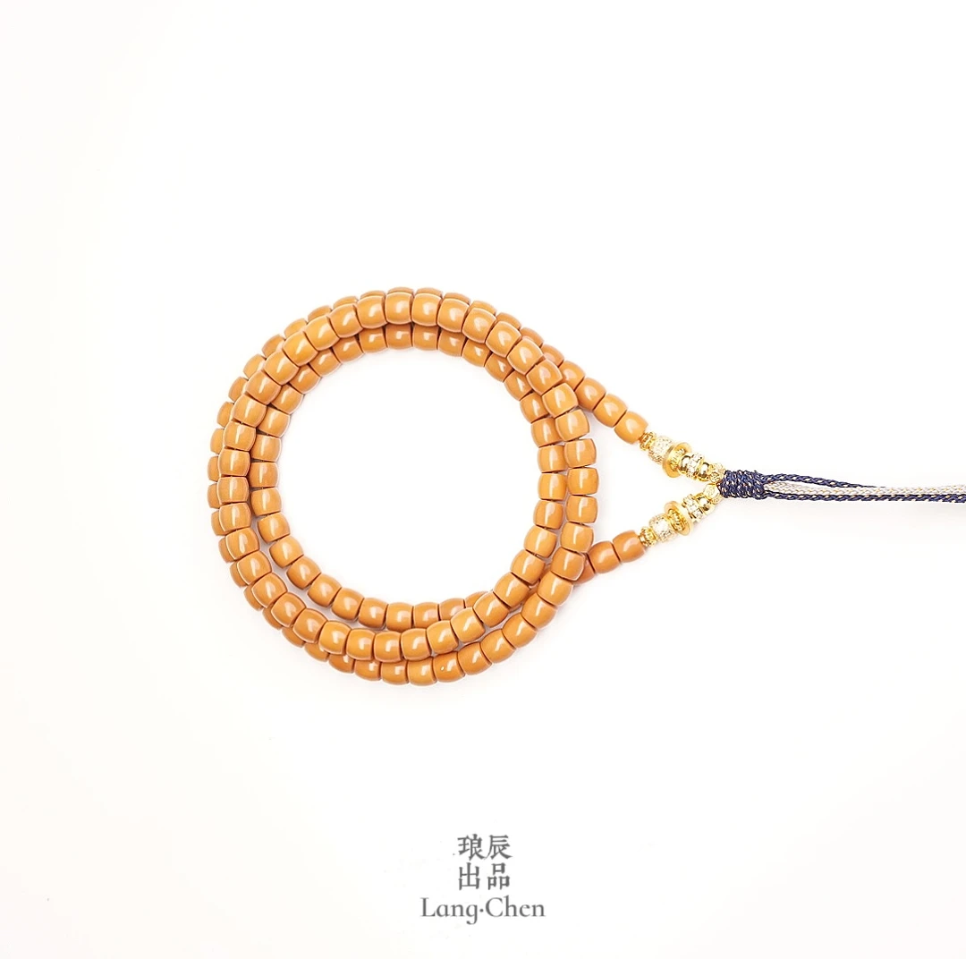 【典藏】尺寸6.1全无白108脖挂孔道微原皮直切  琅辰出品