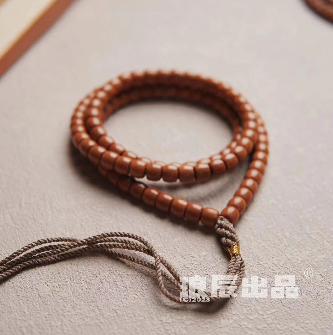 6.3mm S+  直切橄榄核 老挝核尖108  琅辰出品