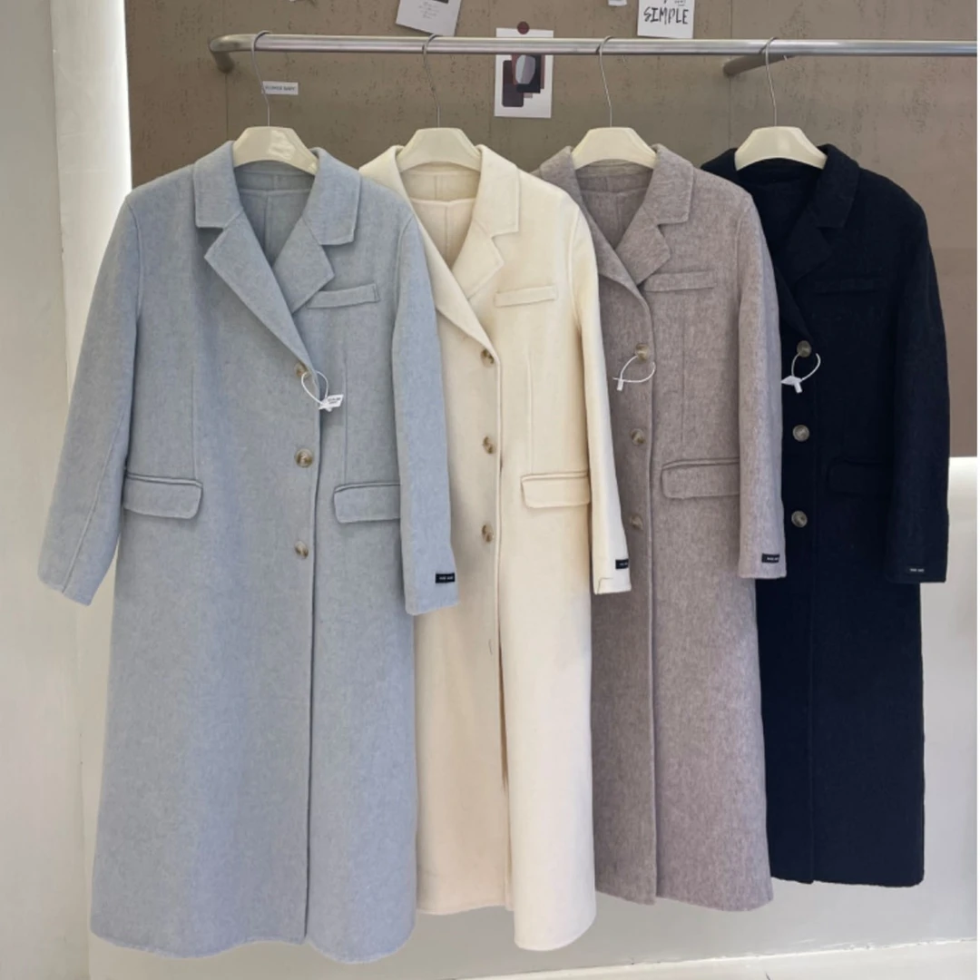 B-MEY 2023年新时尚设计款马甲内搭+双面呢大衣 100805    MJ