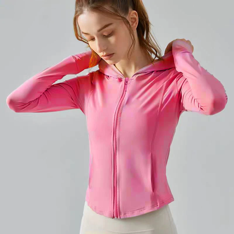 女士轻薄连帽防晒衣春夏款户外防晒披肩开衫长袖外套 CC572-A