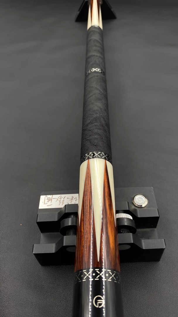 全新福杆coco对插仿牙 上下6插二段式耳皮台球杆