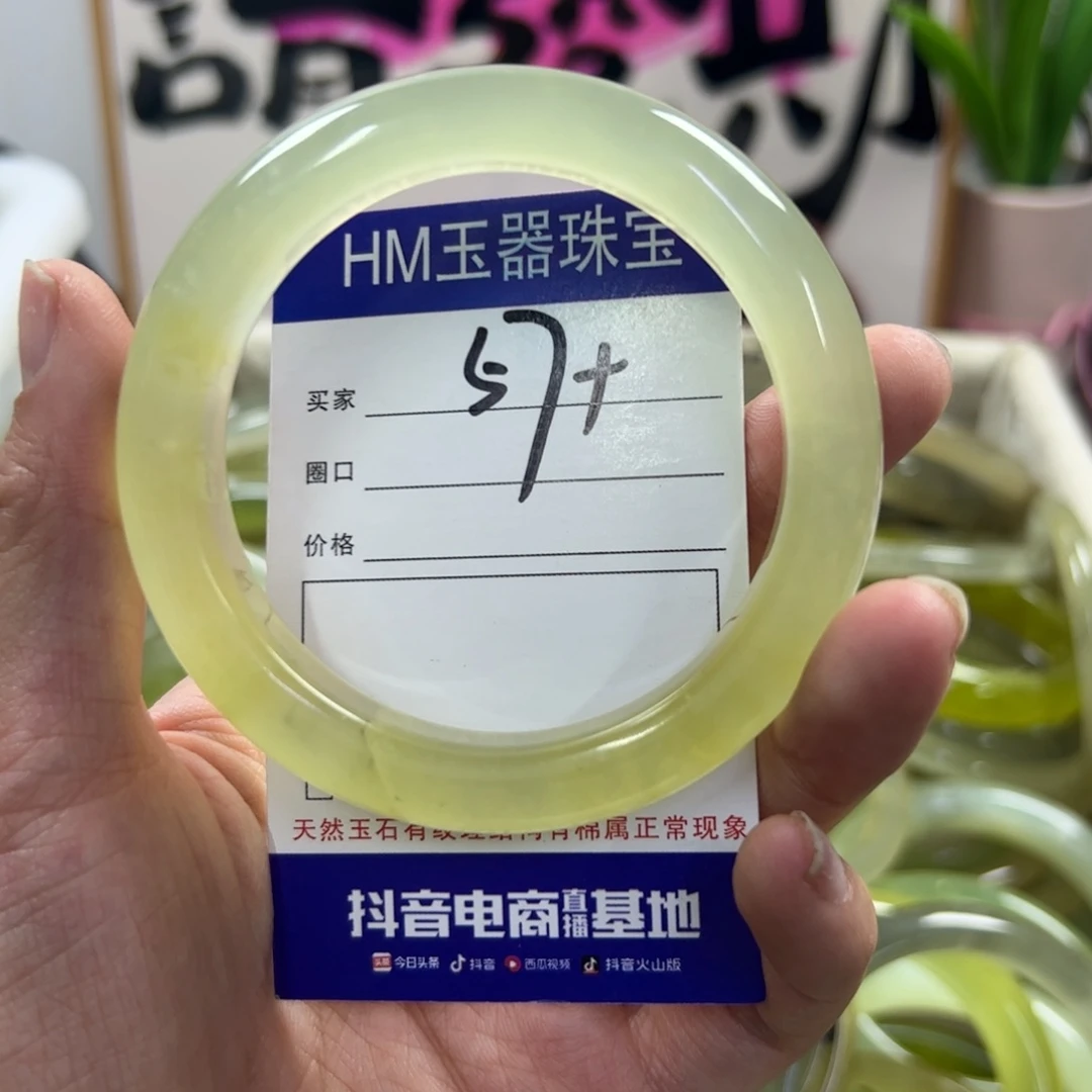 蛇纹石玉手镯未镶嵌164