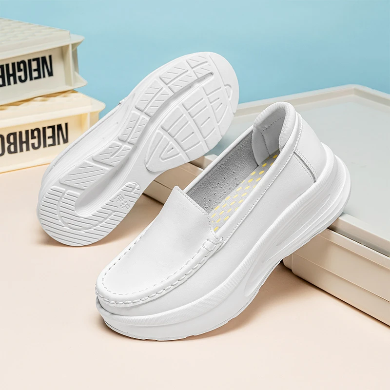 伊护品牌护士鞋医院镂空冬季软底白色舒适防滑防臭透气不累脚白色