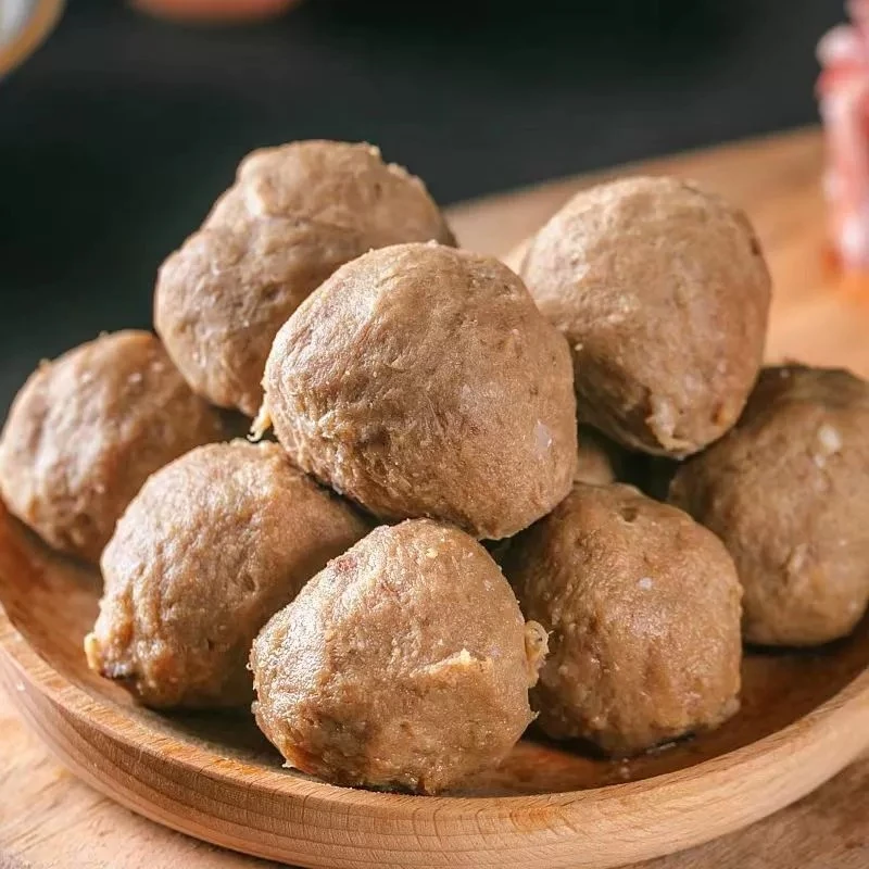 正宗手打烧烤原味潮汕牛肉丸牛筋丸新鲜传统爽脆火锅早餐火锅食材