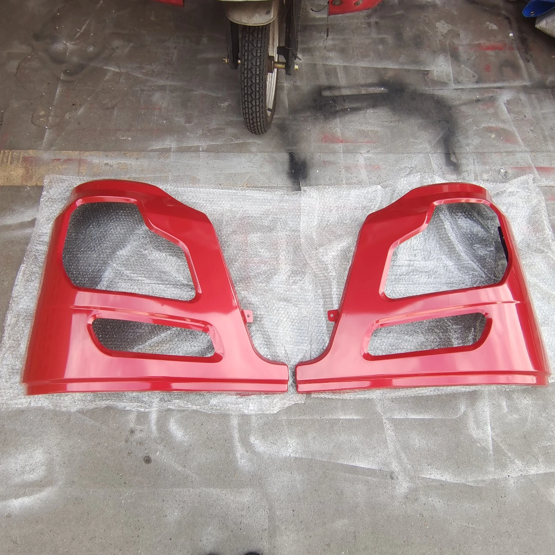 原装东风天龙灯框启航天龙VL轻盈版前保险杠大灯罩驾驶室包角铁框