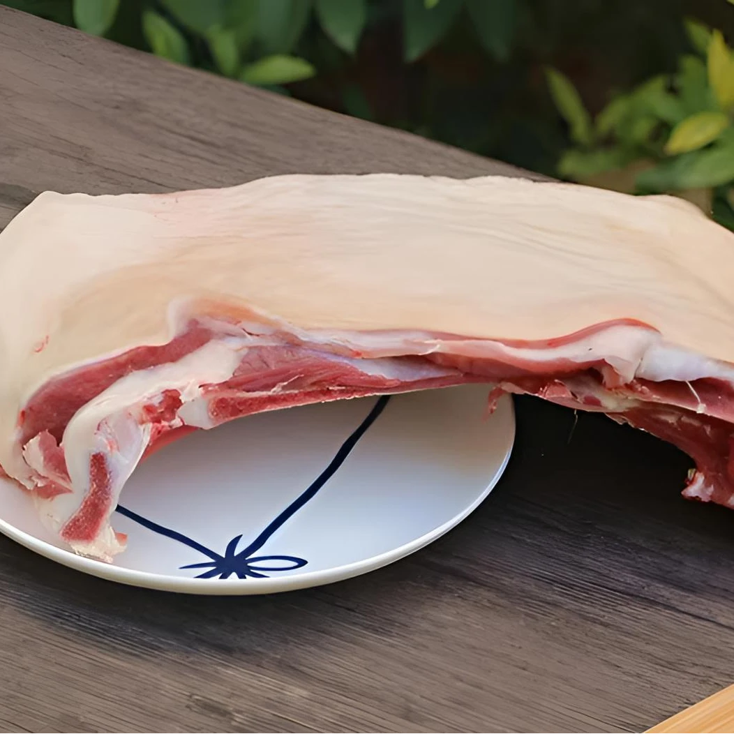 带皮羊排带羊腩新鲜放养山羊肉【直播间现场称重改价链接】