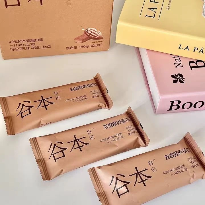 【25年9月25到期】谷本日记双层蛋白棒生椰莓莓/可可味30g*6