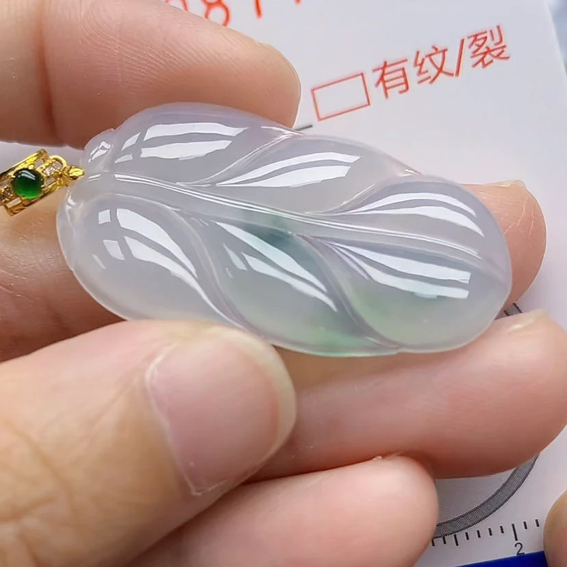 叶子天然翡翠A货直播间专拍