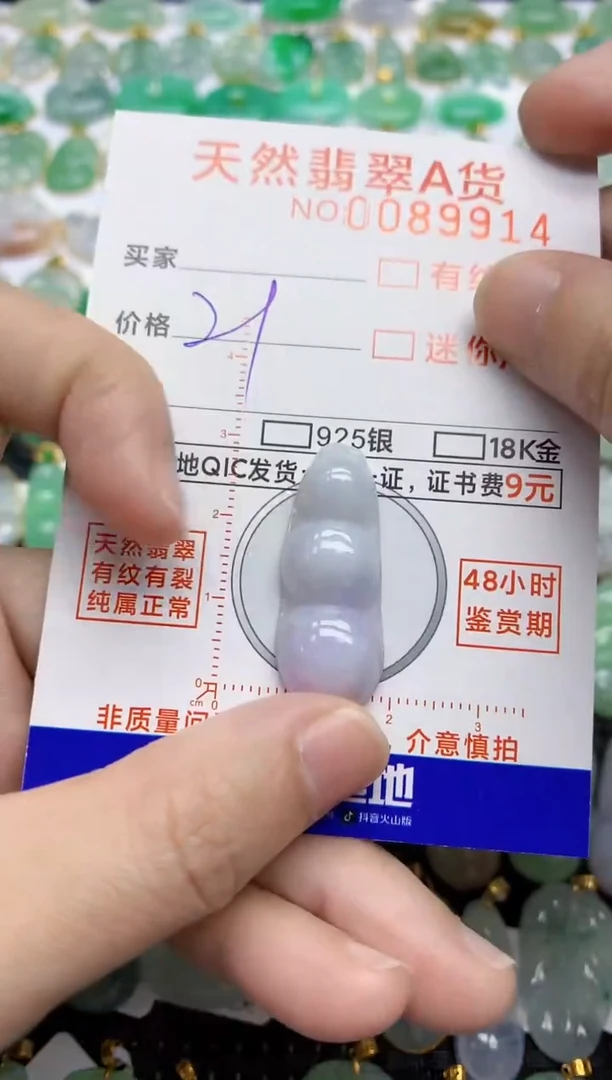 【闪购商品】翡翠挂件未镶嵌14