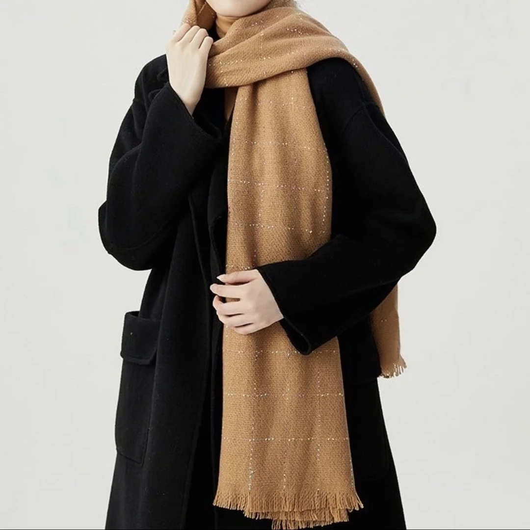 GIRDEAR/哥弟新款经典百搭亲肤柔软质感围巾造型穿搭配饰1800019